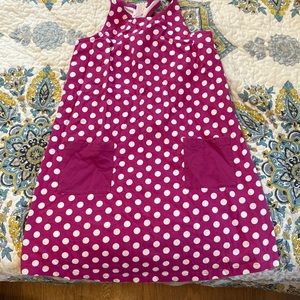 Hanna Anderson size 130 little girls sundress EUC